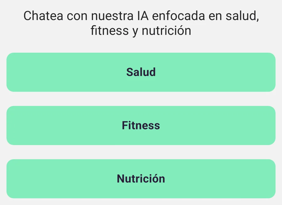 Acceso a los agentes de Salud, Fitness y Nutrición
