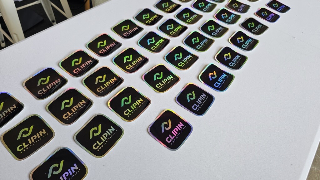 Clipin stickers