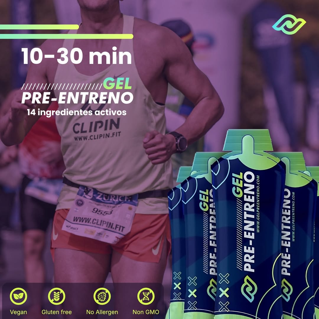 Descubre el Poder del Gel Pre-Entreno de CLIPIN