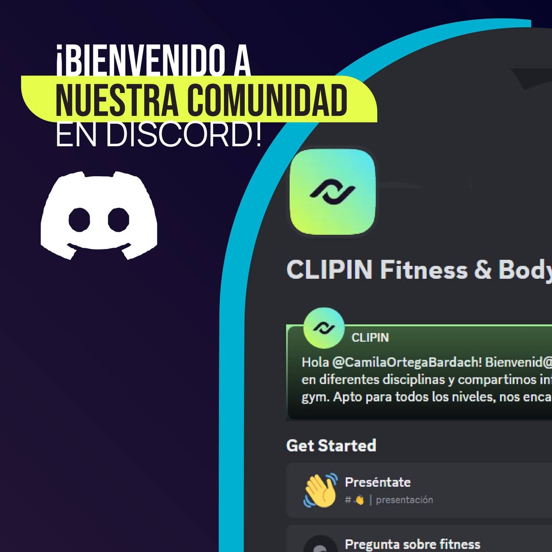 Únete a Nuestra Vibrante Comunidad Fitness en Discord