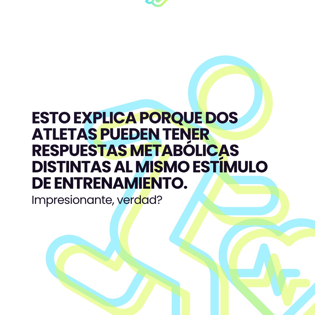 Icon of a person running next to the message about differences between athletes.