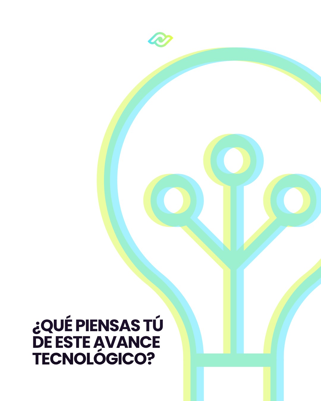 Icon of a lightbulb with a circuit and a question for the community.