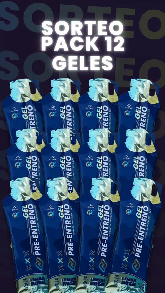 Twelve packets of CLIPIN gel under the June giveaway title.