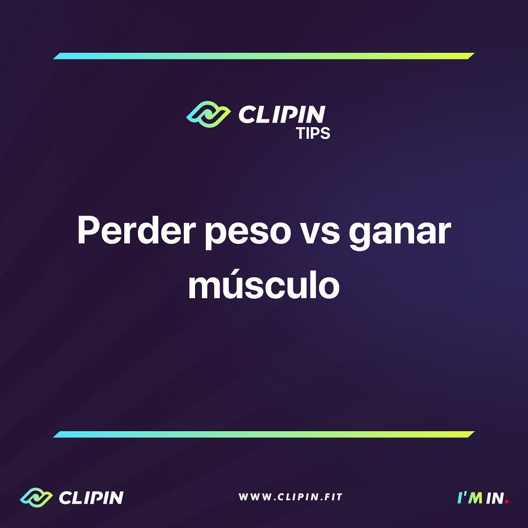 Perder peso vs ganar músculo