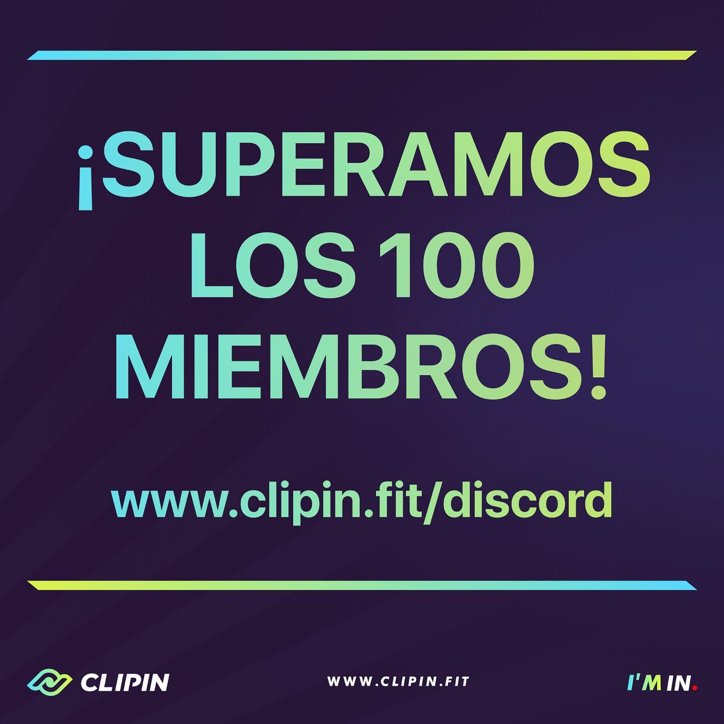 ¡Superamos los 100 miembros!