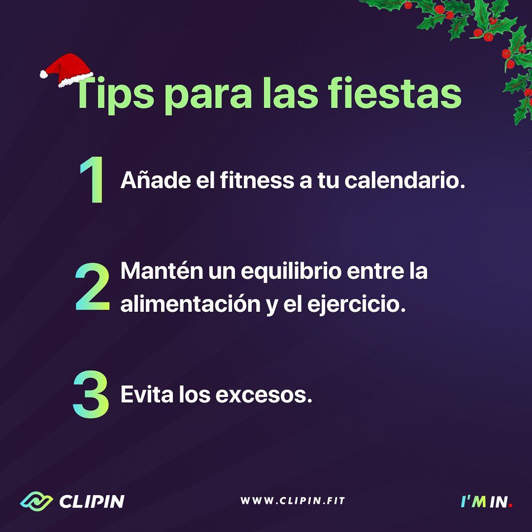 Tips fitness para las fiestas