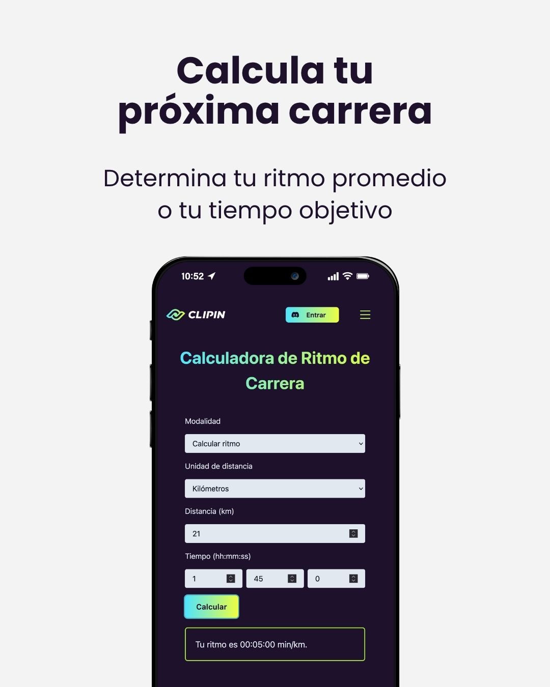 Calculadora de Ritmo de Carrera: Corre con Conciencia